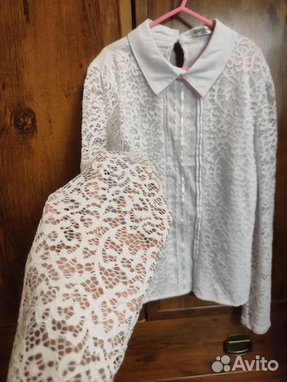 Блузка школьная 146 новая