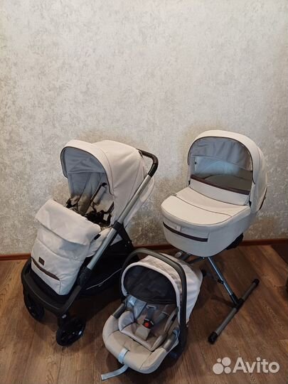 Коляска inglesina 4 в 1 с подставкой