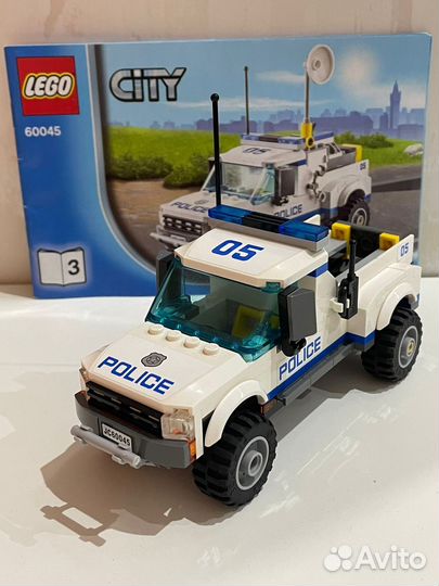 Lego City 60045 полицейский патруль