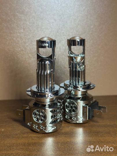 Беспроводные лед лампы h7 с линзой