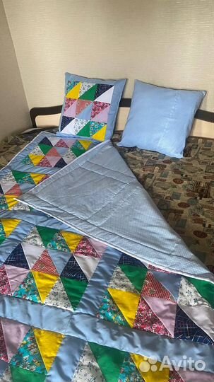 Лоскутное одеяло ручной работы