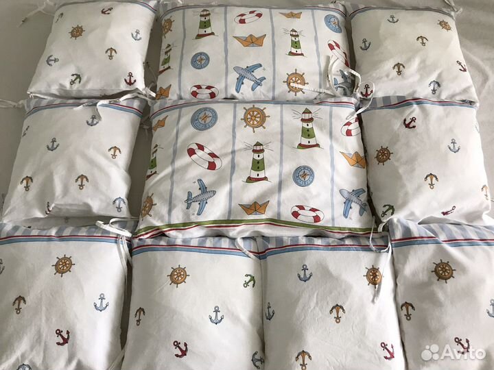 Бортики в детскую кроватку бу