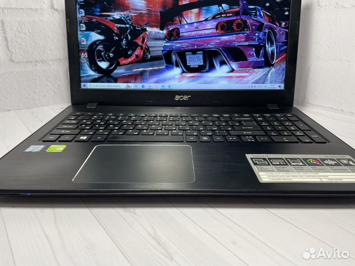 Игровой ноутбук Acer i3/6gb/2видеокарты/FHD/SSD+HD