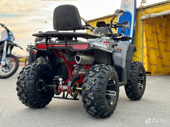 Квадроцикл GBM cross hill 300 NEW premium серый