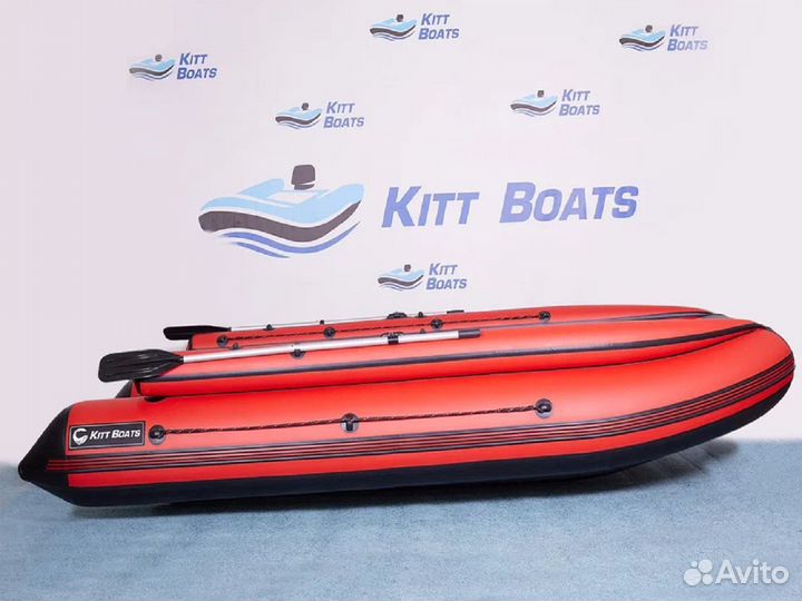 Лодка Пвх Kitt Boats 370 нднд с фальшбортом