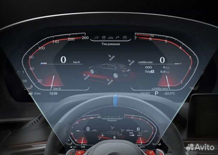 LCD панель для BMW X5 E70