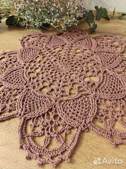 Салфетки вязаные крючком