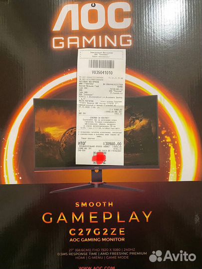 Новые мониторы AOC, Samsung IPS 240Hz 27