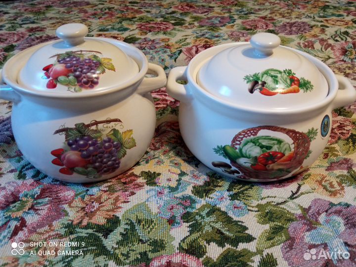 Кастрюля керамическая