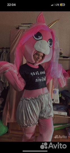 Ростовая кукла единорог