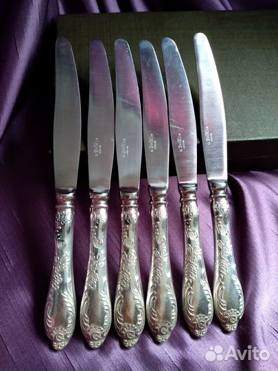 Мельхиоровый набор