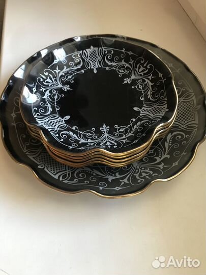 Блюдца десертные