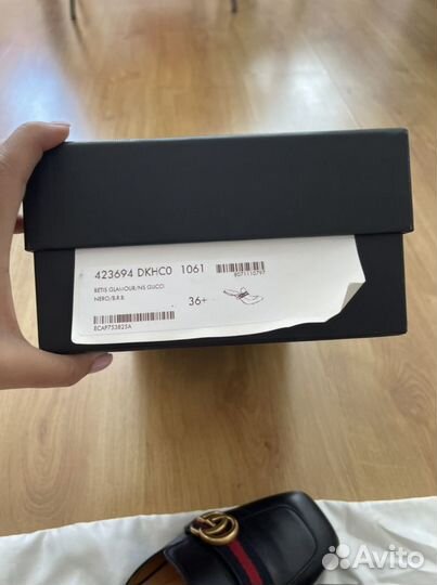Мюли gucci оригинал