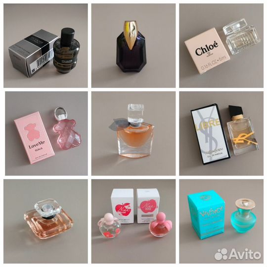 Парфюм: миниатюры, тревел-форматы