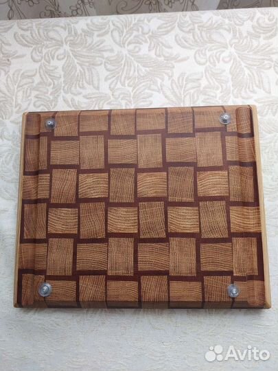 Доска разделочная торцевая