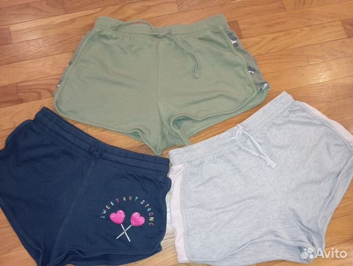 Шорты хлопок для девочек р.152