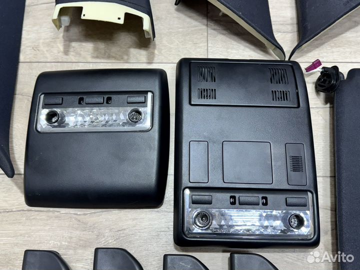 Комплект черных стоек потолка Bmw x5 e53