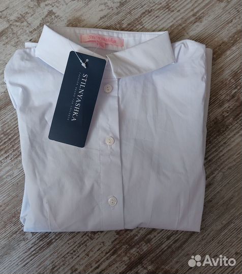 Блузка белая Stilnyshka