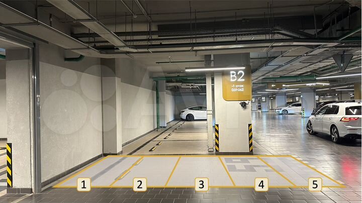 Машиноместо, 16 м²