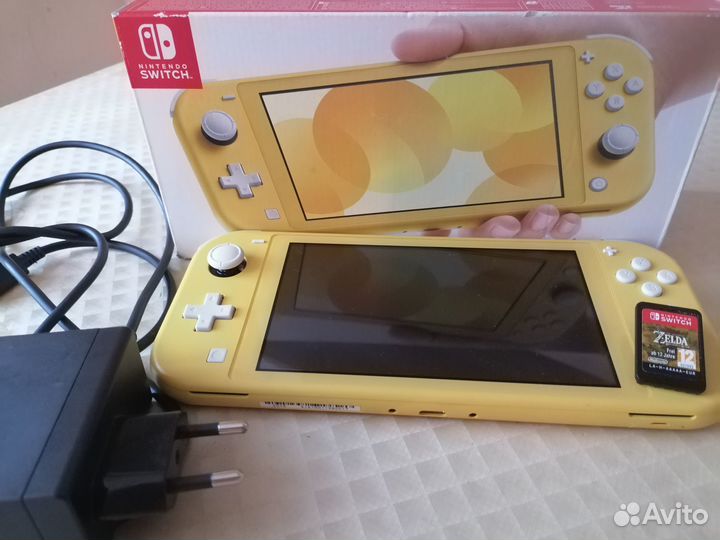 Nintendo switch lite с картриджем