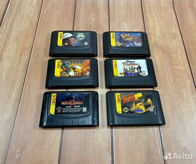 Картриджи Sega Genesis 32x оригинал