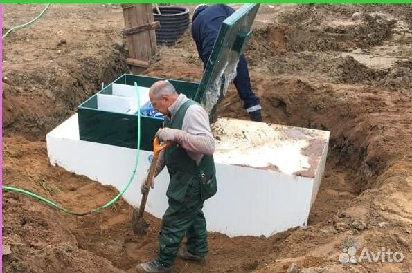 Септик под ключ с гарантией от производителя для дома и дачи