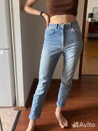 Голубые джинсы ASOS tall