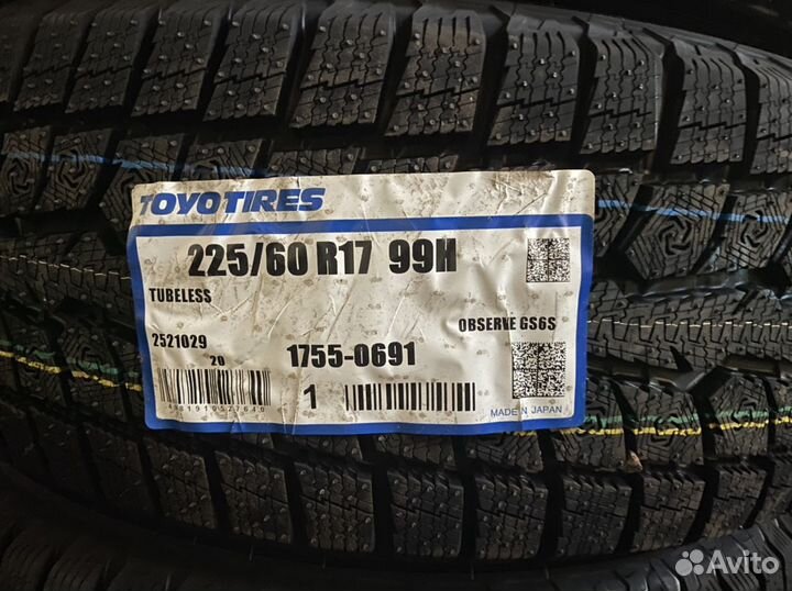 Toyo Observe GSi-6 HP 225/60 R17 99H