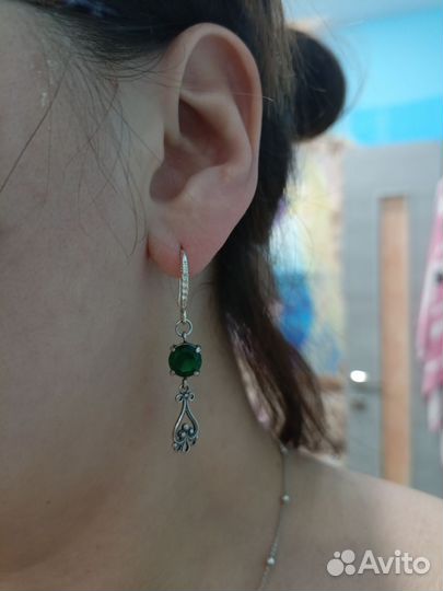 Серьги бижутерия