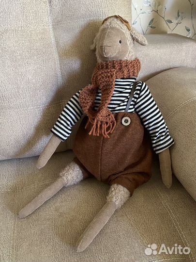 Мягкая игрушка кукла Тильда Овечка