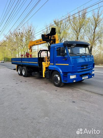 КАМАЗ 65117 с КМУ, 2015