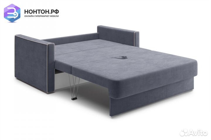 Диван еврокнижка Леон темно-серый