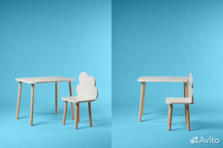 Детский стол и стул