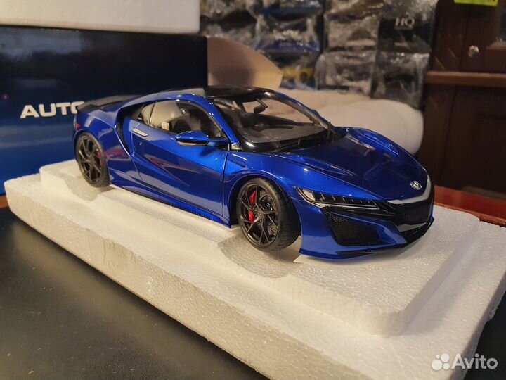 1:18 Autoart Honda NSX (NC1) Pearl Blue