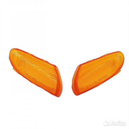 Стекла поворотников оранж Suzuki Lets 2 NEW перед