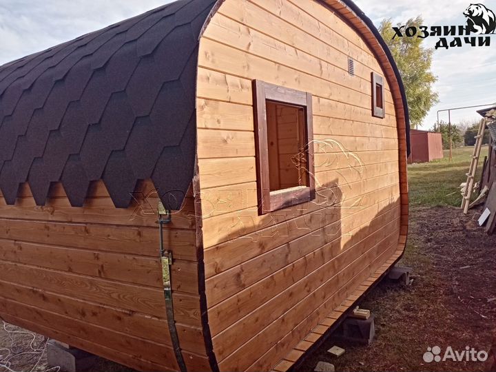 Баня бочка под ключ от производителя