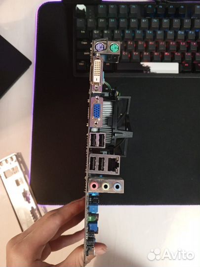 Комплект материнка+опера+проц i3