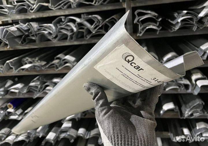 Порог левый Citroen C3 Picasso 2008-2017 (0,8мм)