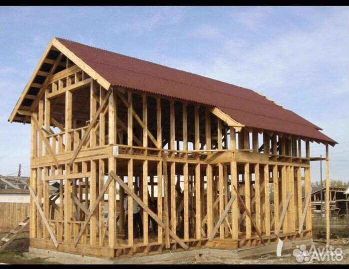 Строительства и реконструкция домов дач бань