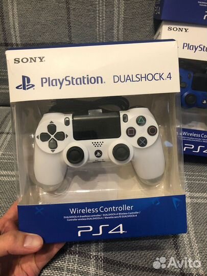 Джойстик для ps4 Белый