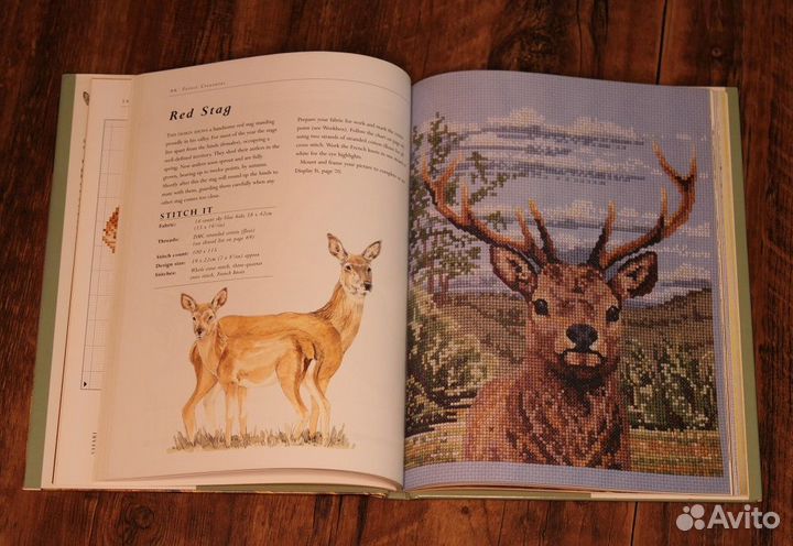 Книга по вышивке крестом animal collection
