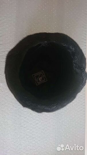 Шапка женская из скандинавской норки