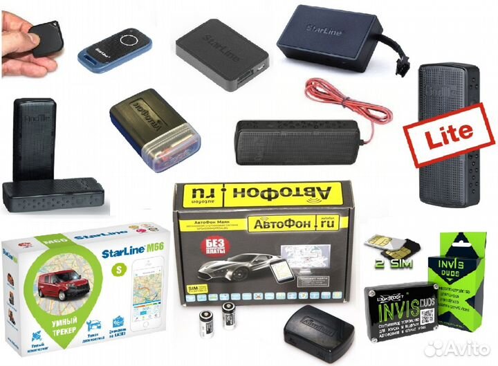 GPS/глонасс маяки и трекеры помощь при угоне авто