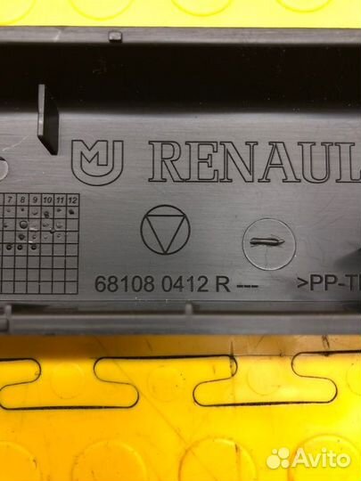 Декоративная накладка на торпедо Renault Duster