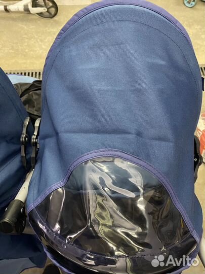 Chicco коляска-трость двухместная