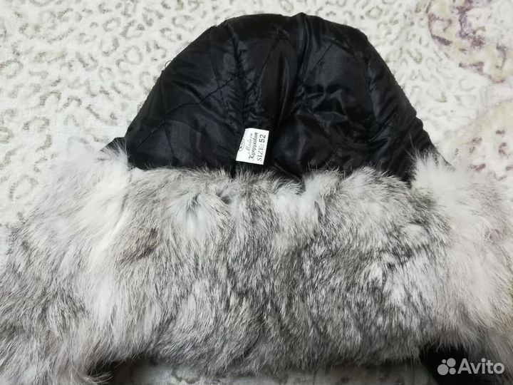 Шапка на ребёнка, ушанка новая, мех кролик