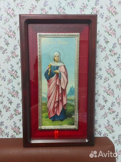 Икона Св.мученицы Татьяны 19 век