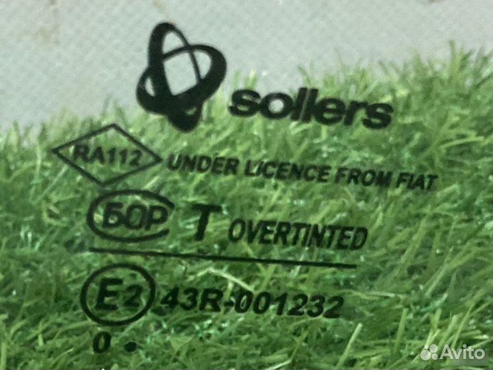 Стекло двери заднее правое Fiat Albea 2002-2012