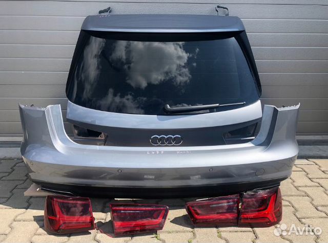 Audi A6 C7 рест. Крышка бампер фонари