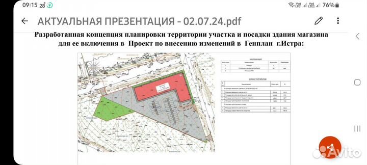 Проект по строительству супермаркета в Истре